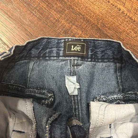 Lee vintage 90s high waisted denim midi skirt size small - Picture 3 of 6